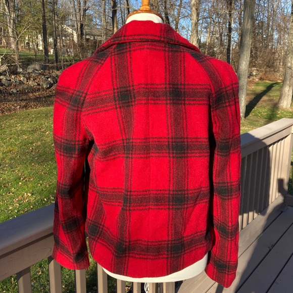 Talbots Plaid Christmas Blazer jacket - Picture 4 of 8